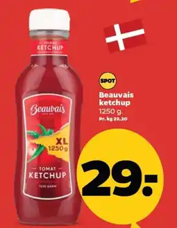 Netto Beauvais ketchup . tilbud