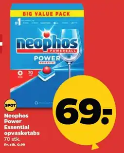 Netto Neophos Power Essential opvasketabs tilbud