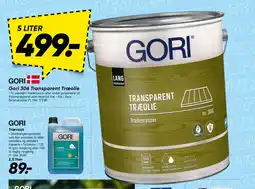 Bilka Gori 306 Transparent Træolie tilbud