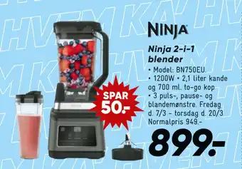 Bilka Ninja 2-i-1 blender tilbud