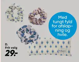 Bilka Yoga maske eller 3-pak schruncie tilbud