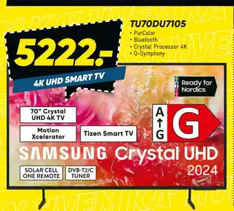 Bilka SAMSUNG TU70DU7105 tilbud