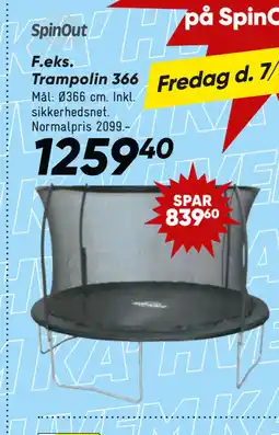 Bilka Trampolin 366 tilbud