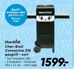 Bilka Char-Broil Convective 210 gasgrill - sort tilbud