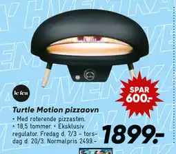 Bilka Turtle Motion pizzaovn tilbud