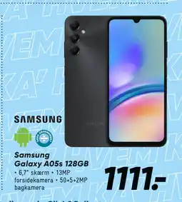 Bilka Samsung Galaxy A05s 128GB tilbud