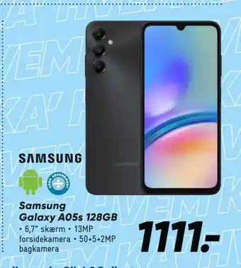 Bilka Samsung Galaxy A05s 128GB tilbud