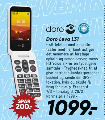 Bilka Doro Leva L31 tilbud