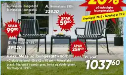 Bilka Messina loungebord tilbud