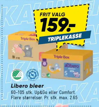 Bilka Libero bleer tilbud