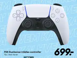 Bilka PS5 Dualsense trådløs controller tilbud