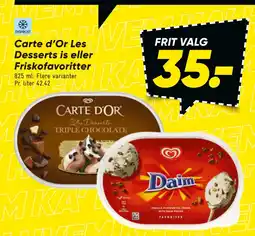 Bilka Carte d’Or Les Desserts is eller Friskofavoritter tilbud