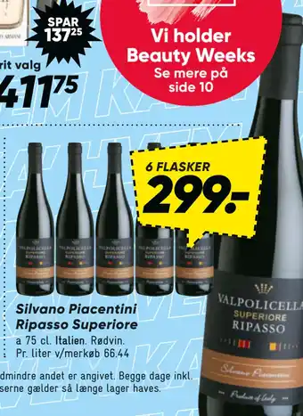 Bilka Silvano Piacentini Ripasso Superiore tilbud