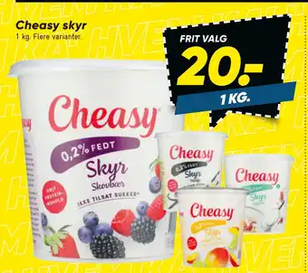 Bilka Cheasy skyr tilbud