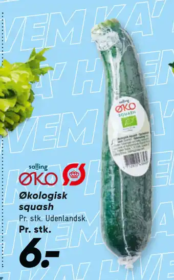 Bilka Økologisk squash tilbud