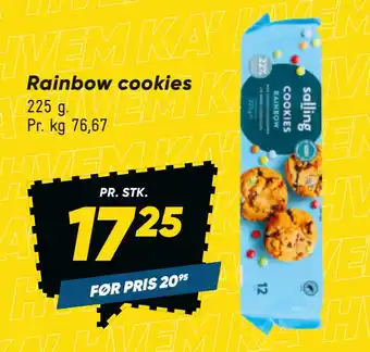 Bilka Rainbow cookies tilbud