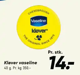 Bilka Kløver vaseline tilbud