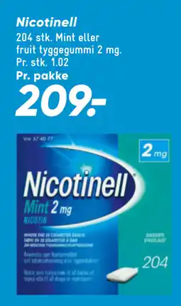 Bilka Nicotinell tilbud