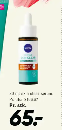 Bilka 30 ml skin clear serum tilbud