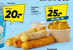 Bilka Taquitos eller nuggets tilbud