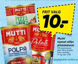 Bilka Mutti tomat eller pizzasauce tilbud