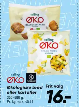 Bilka Økologiske brød eller kartofler tilbud