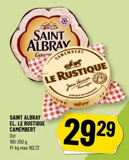 Løvbjerg SAINT ALBRAY EL. LE RUSTIQUE CAMEMBERT tilbud