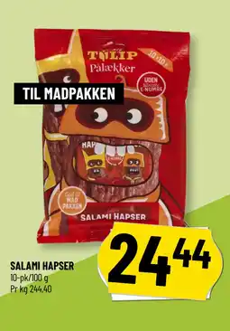 Løvbjerg SALAMI HAPSER tilbud