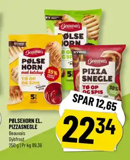 Løvbjerg PØLSEHORN EL. PIZZASNEGLE tilbud