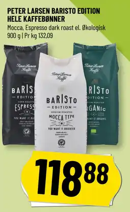 Løvbjerg PETER LARSEN BARISTO EDITION HELE KAFFEBØNNER tilbud