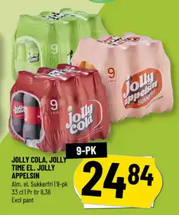 Løvbjerg JOLLY COLA, JOLLY TIME EL. JOLLY APPELSIN tilbud