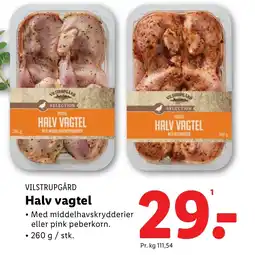 Lidl VILSTRUPGÅRD Halv vagtel tilbud