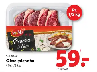 Lidl SOL&MAR Okse-picanha tilbud