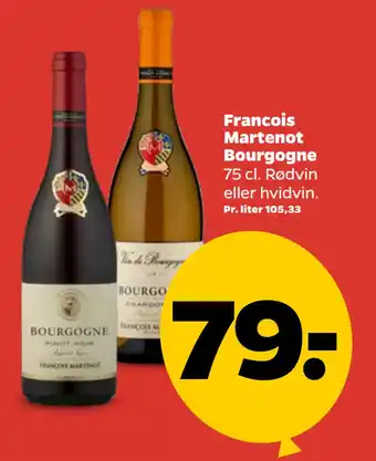 Netto Francois Martenot Bourgogne tilbud