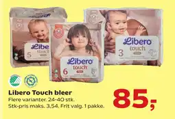 SuperBrugsen Libero Touch bleer tilbud