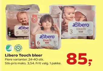 SuperBrugsen Libero Touch bleer tilbud