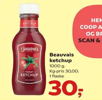 SuperBrugsen Beauvais ketchup tilbud