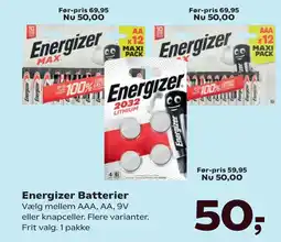 SuperBrugsen Energizer Batterier tilbud