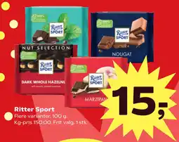 SuperBrugsen Ritter Sport tilbud