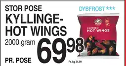 ABC Lavpris KYLLINGEHOT WINGS tilbud