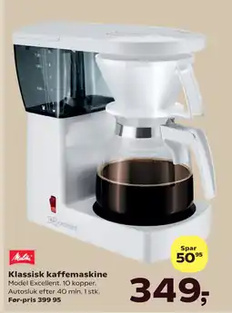 Kvickly Klassisk kaffemaskine tilbud