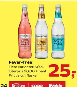 Kvickly Fever-Tree tilbud