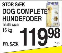 ABC Lavpris DOG COMPLETE HUNDEFODER tilbud