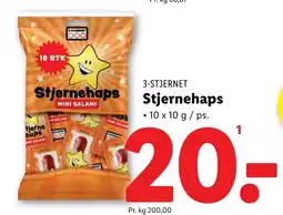 Lidl 3-STJERNET Stjernehaps tilbud