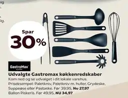 Kvickly Udvalgte Gastromax køkkenredskaber tilbud