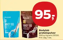 Kvickly Bodylab proteinpulver tilbud