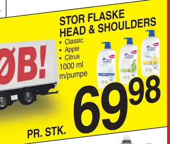 ABC Lavpris STOR FLASKE HEAD & SHOULDERS tilbud