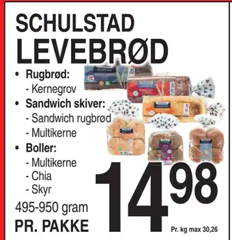 ABC Lavpris LEVEBRØD tilbud