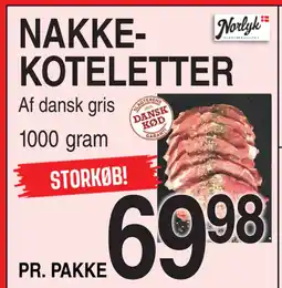 ABC Lavpris NAKKEKOTELETTER tilbud