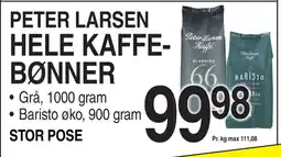 ABC Lavpris HELE KAFFEBØNNER tilbud